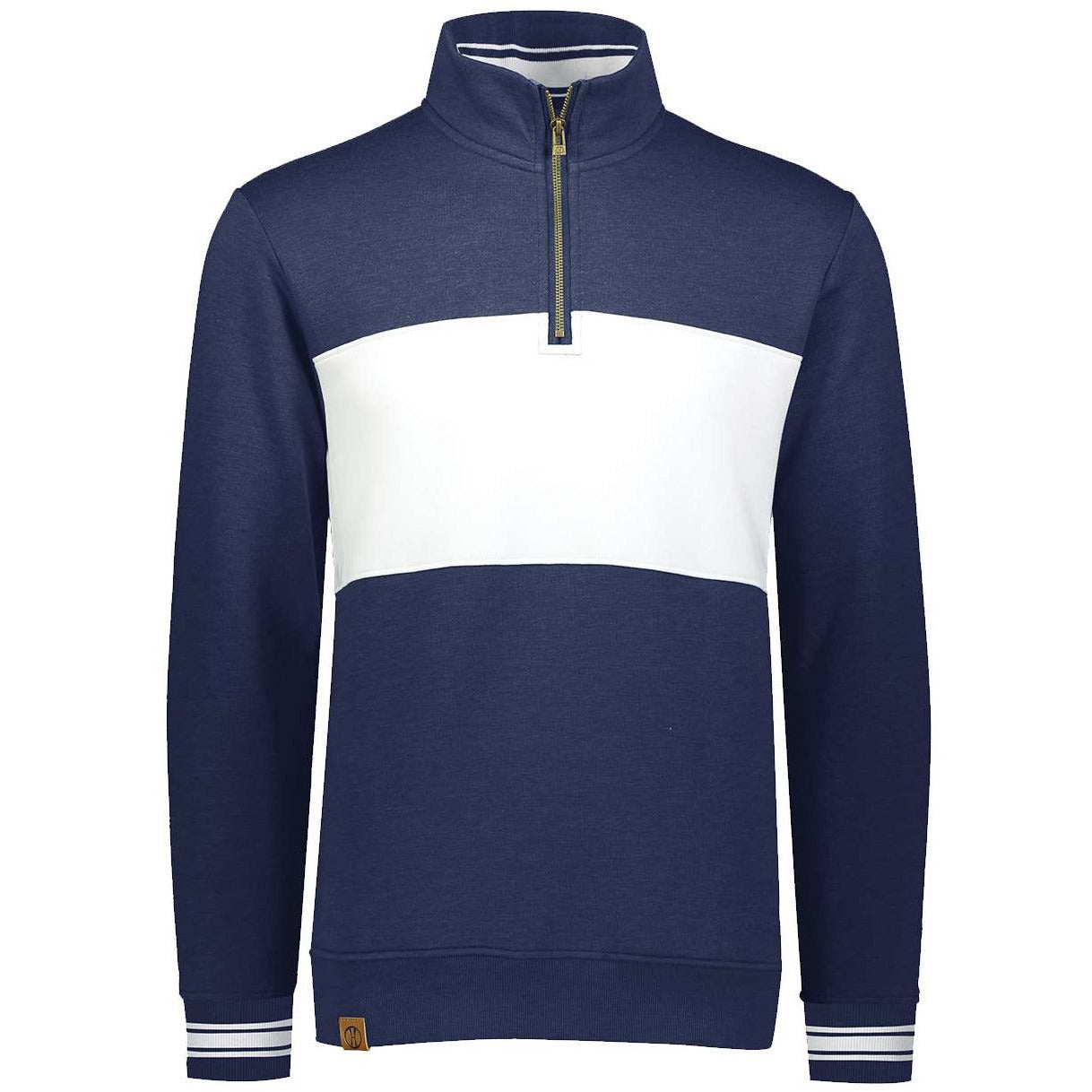 Navy Heather/ White